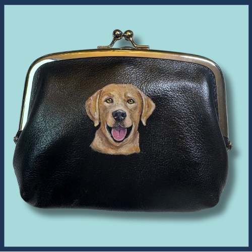One-of-a-kind, Hand-painted Purse of your Pet